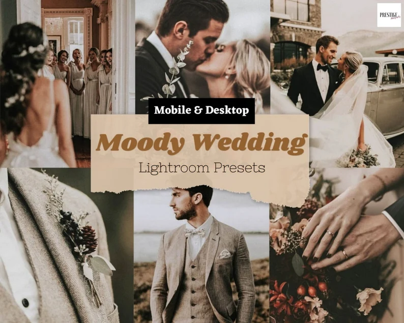 Download Moody Wedding Desktop &amp; Mobile Lightroom - Premium Resources